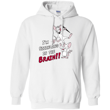 Sweatshirts White / S Singing In The Brain Pullover Hoodie