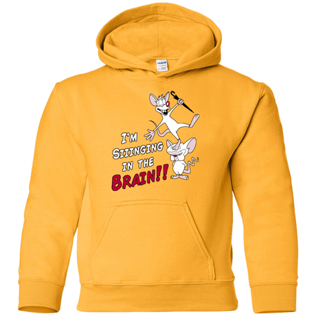Sweatshirts Gold / YS Singing In The Brain Youth Hoodie