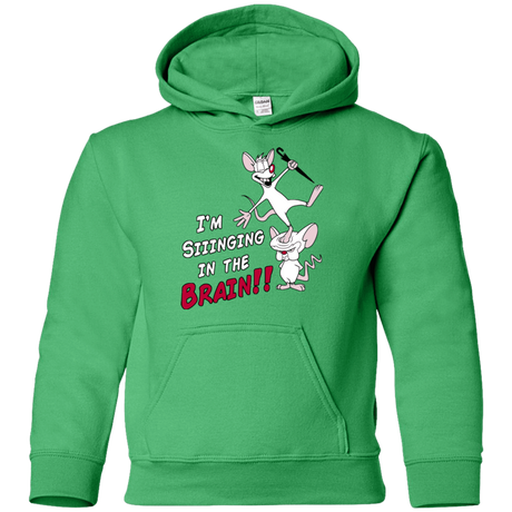 Sweatshirts Irish Green / YS Singing In The Brain Youth Hoodie
