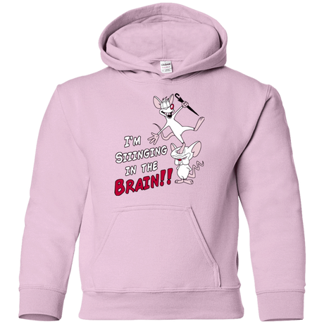 Sweatshirts Light Pink / YS Singing In The Brain Youth Hoodie