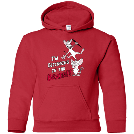 Sweatshirts Red / YS Singing In The Brain Youth Hoodie