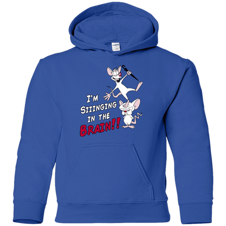 Sweatshirts Royal / YS Singing In The Brain Youth Hoodie