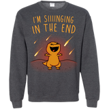 Sweatshirts Dark Heather / S Singing in the End Crewneck Sweatshirt