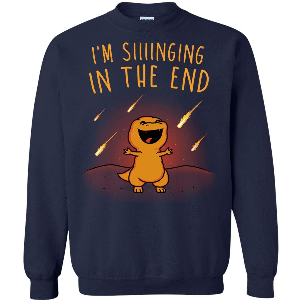 Sweatshirts Navy / S Singing in the End Crewneck Sweatshirt