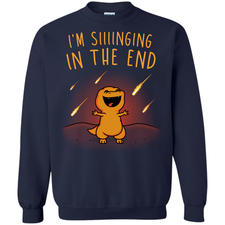 Sweatshirts Navy / S Singing in the End Crewneck Sweatshirt