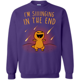 Sweatshirts Purple / S Singing in the End Crewneck Sweatshirt