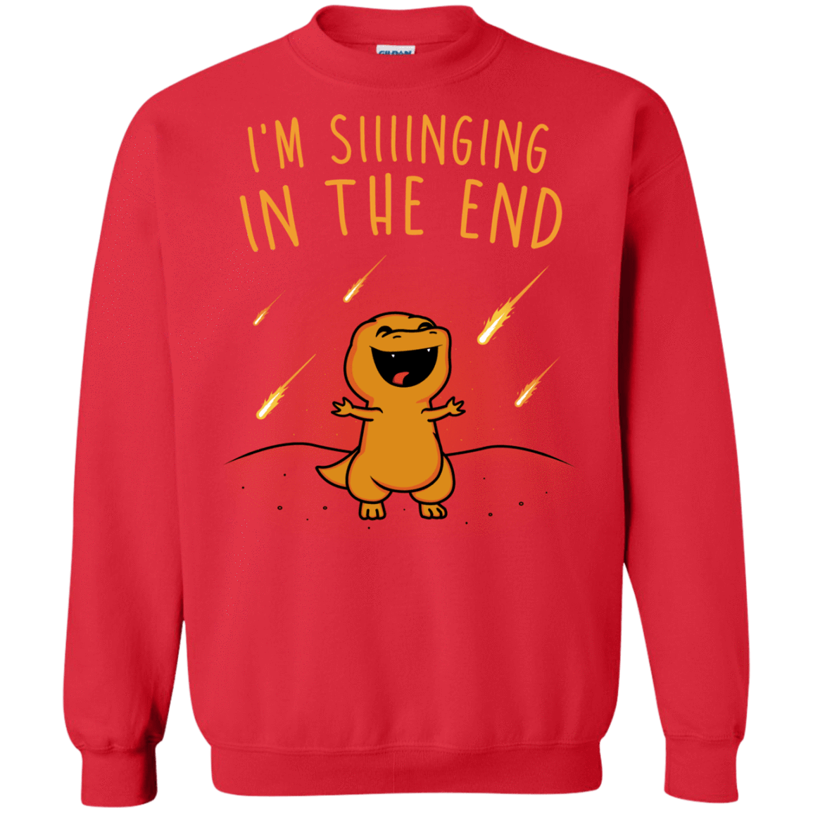 Sweatshirts Red / S Singing in the End Crewneck Sweatshirt