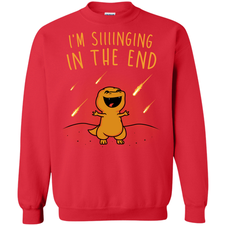 Sweatshirts Red / S Singing in the End Crewneck Sweatshirt