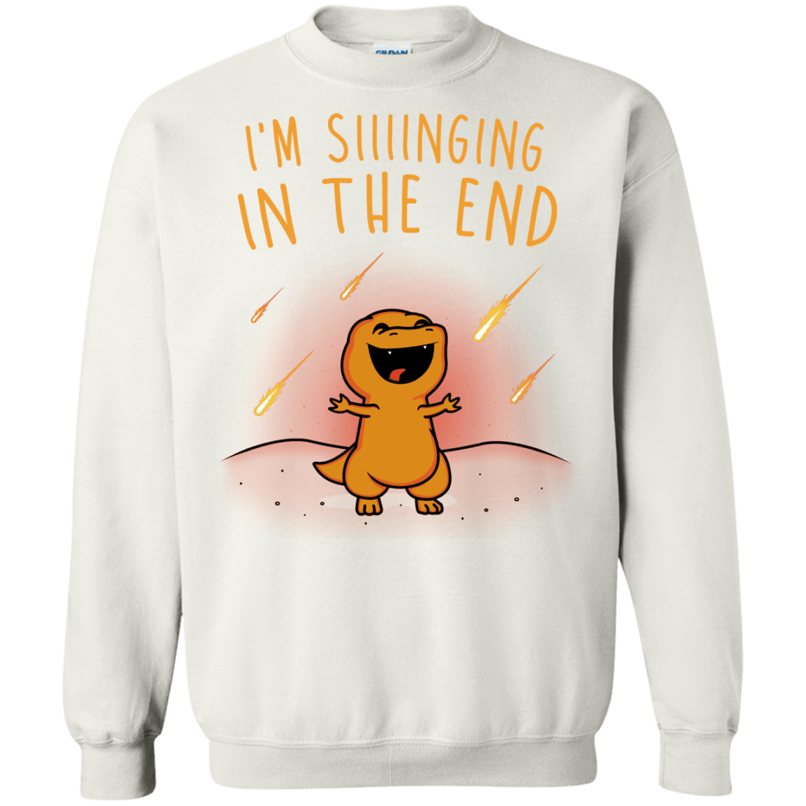 Sweatshirts White / S Singing in the End Crewneck Sweatshirt