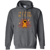 Sweatshirts Dark Heather / S Singing in the End Pullover Hoodie