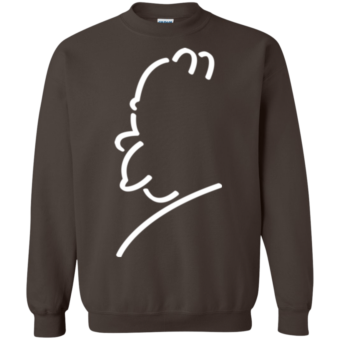 Sweatshirts Dark Chocolate / Small Sir Alfred J Crewneck Sweatshirt