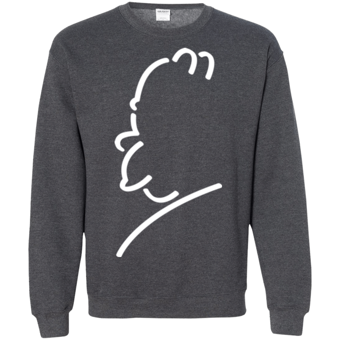 Sweatshirts Dark Heather / Small Sir Alfred J Crewneck Sweatshirt