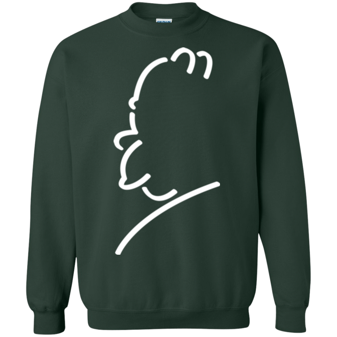 Sweatshirts Forest Green / Small Sir Alfred J Crewneck Sweatshirt