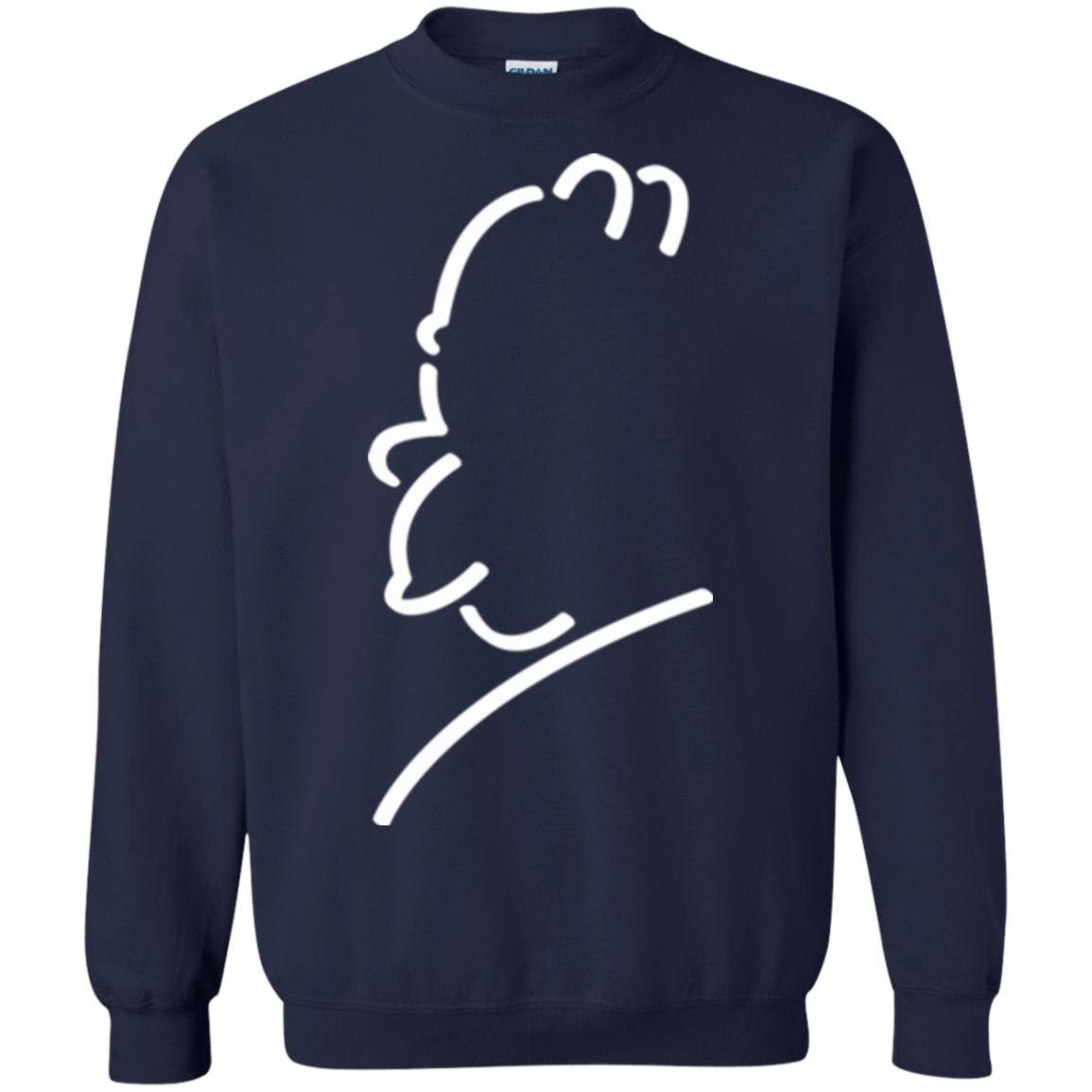 Sweatshirts Navy / Small Sir Alfred J Crewneck Sweatshirt