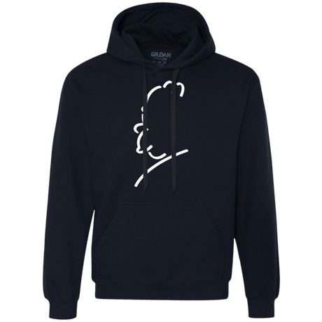 Sweatshirts Navy / Small Sir Alfred J Premium Fleece Hoodie
