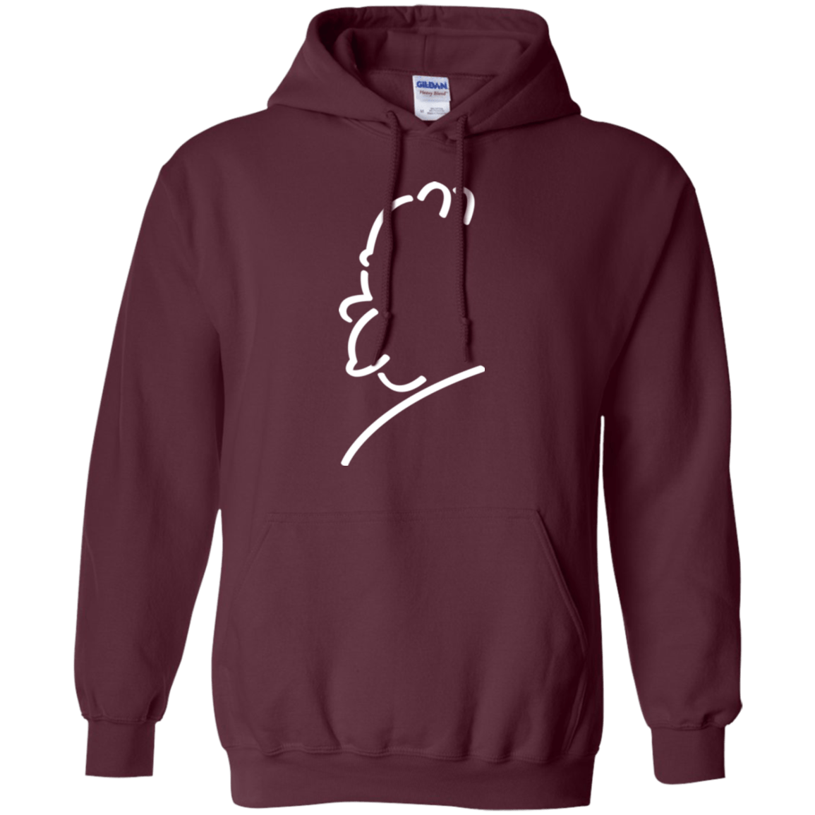 Sweatshirts Maroon / Small Sir Alfred J Pullover Hoodie