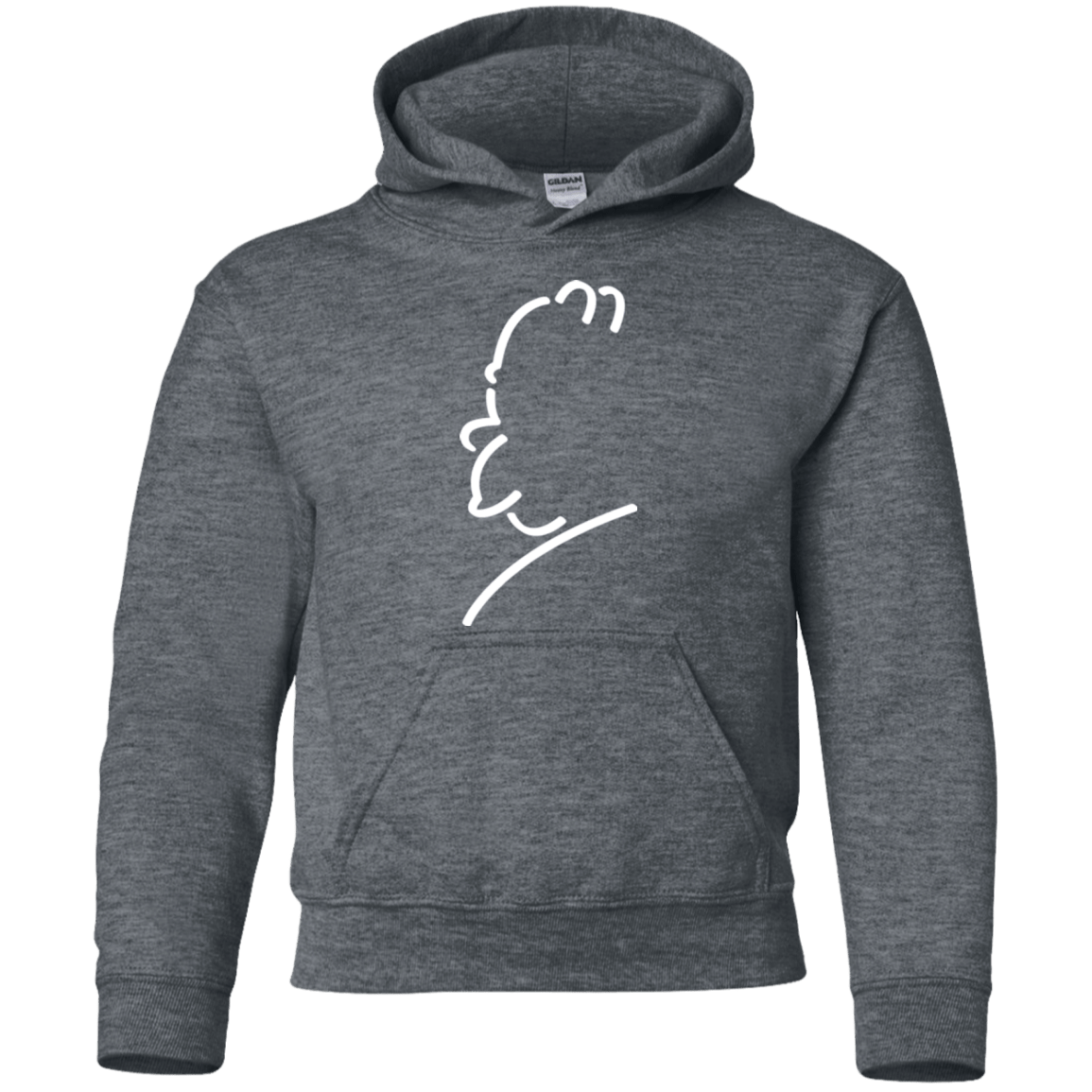 Sweatshirts Dark Heather / YS Sir Alfred J Youth Hoodie