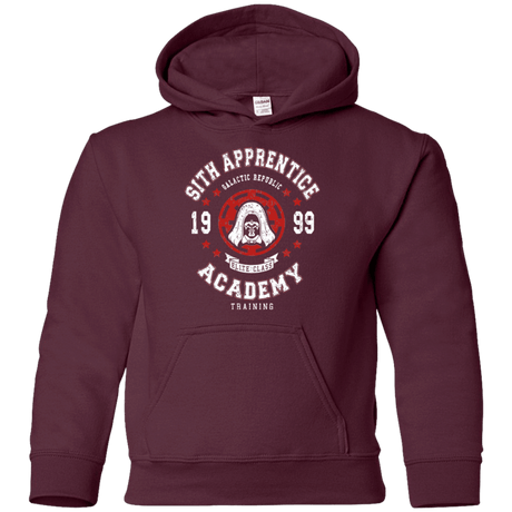 Sweatshirts Maroon / YS Sith Appretince Academy 99 Youth Hoodie