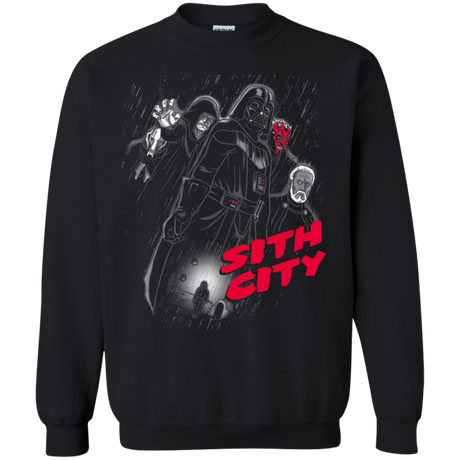 Sweatshirts Black / Small Sith city Crewneck Sweatshirt