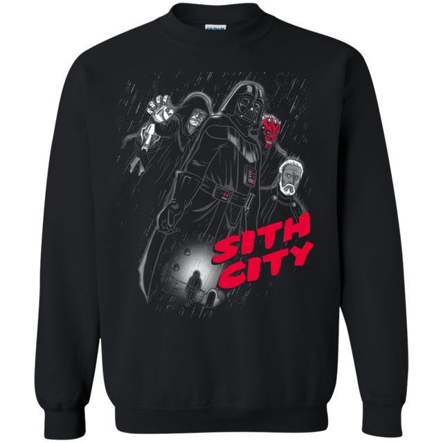 Sweatshirts Black / Small Sith city Crewneck Sweatshirt