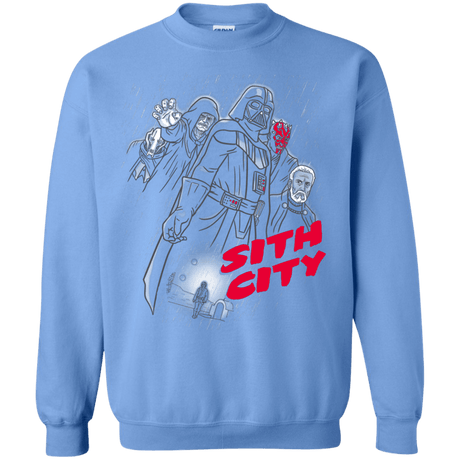 Sweatshirts Carolina Blue / Small Sith city Crewneck Sweatshirt