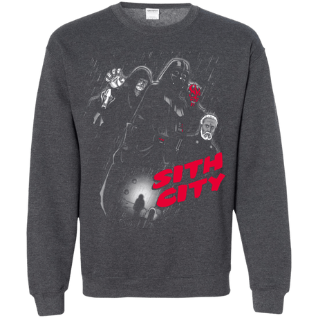 Sweatshirts Dark Heather / Small Sith city Crewneck Sweatshirt