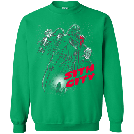 Sweatshirts Irish Green / Small Sith city Crewneck Sweatshirt