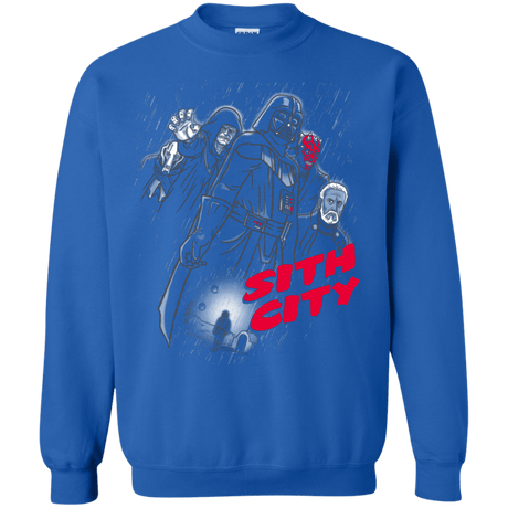 Sweatshirts Royal / Small Sith city Crewneck Sweatshirt