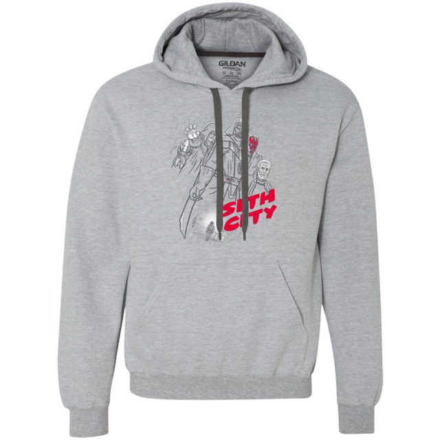 Sweatshirts Sport Grey / Small Sith city Premium Fleece Hoodie