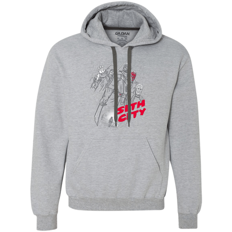 Sweatshirts Sport Grey / Small Sith city Premium Fleece Hoodie