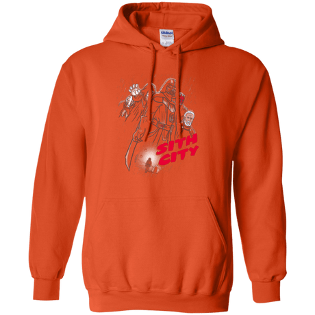 Sweatshirts Orange / Small Sith city Pullover Hoodie