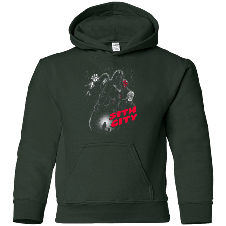 Sweatshirts Forest Green / YS Sith city Youth Hoodie