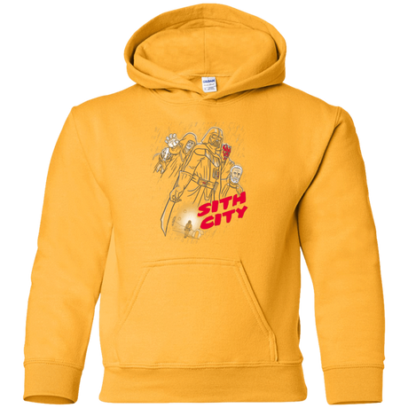 Sweatshirts Gold / YS Sith city Youth Hoodie