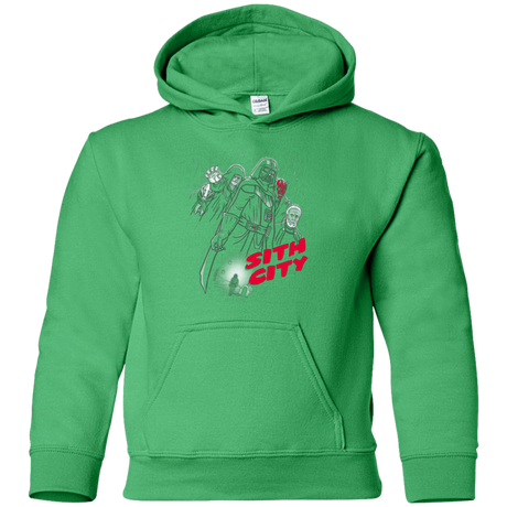 Sweatshirts Irish Green / YS Sith city Youth Hoodie