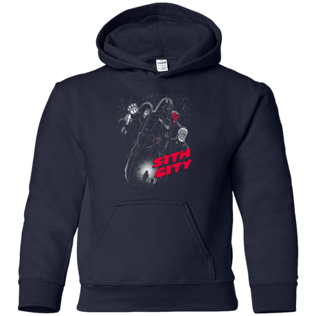 Sweatshirts Navy / YS Sith city Youth Hoodie