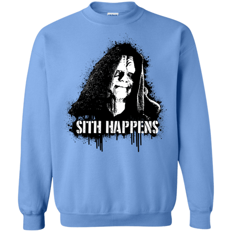 Sweatshirts Carolina Blue / S Sith Happens Crewneck Sweatshirt