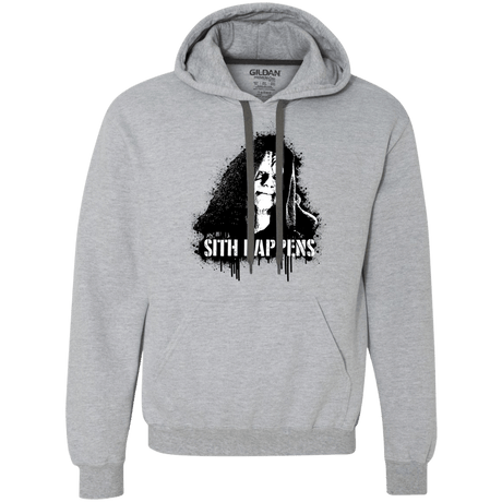Sweatshirts Sport Grey / S Sith Happens Premium Fleece Hoodie