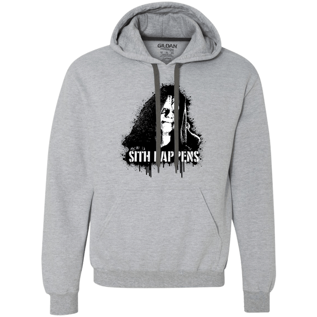 Sweatshirts Sport Grey / S Sith Happens Premium Fleece Hoodie