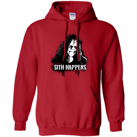 Sweatshirts Red / S Sith Happens Pullover Hoodie