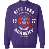 Sweatshirts Purple / Small Sith Lord Academy 77 Crewneck Sweatshirt