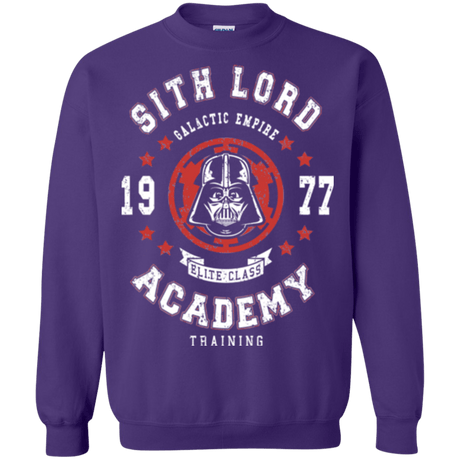 Sweatshirts Purple / Small Sith Lord Academy 77 Crewneck Sweatshirt