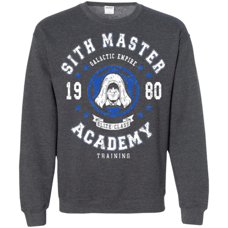 Sweatshirts Dark Heather / Small Sith Master Academy 80 Crewneck Sweatshirt