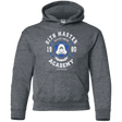 Sweatshirts Dark Heather / YS Sith Master Academy 80 Youth Hoodie