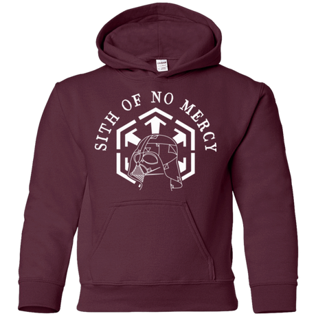 Sweatshirts Maroon / YS SITH OF NO MERCY Youth Hoodie