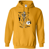 Sweatshirts Gold / Small Skeleton Concept Pullover Hoodie