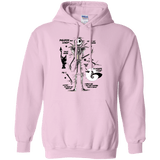 Sweatshirts Light Pink / Small Skeleton Concept Pullover Hoodie