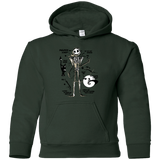 Sweatshirts Forest Green / YS Skeleton Concept Youth Hoodie