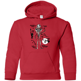 Sweatshirts Red / YS Skeleton Concept Youth Hoodie