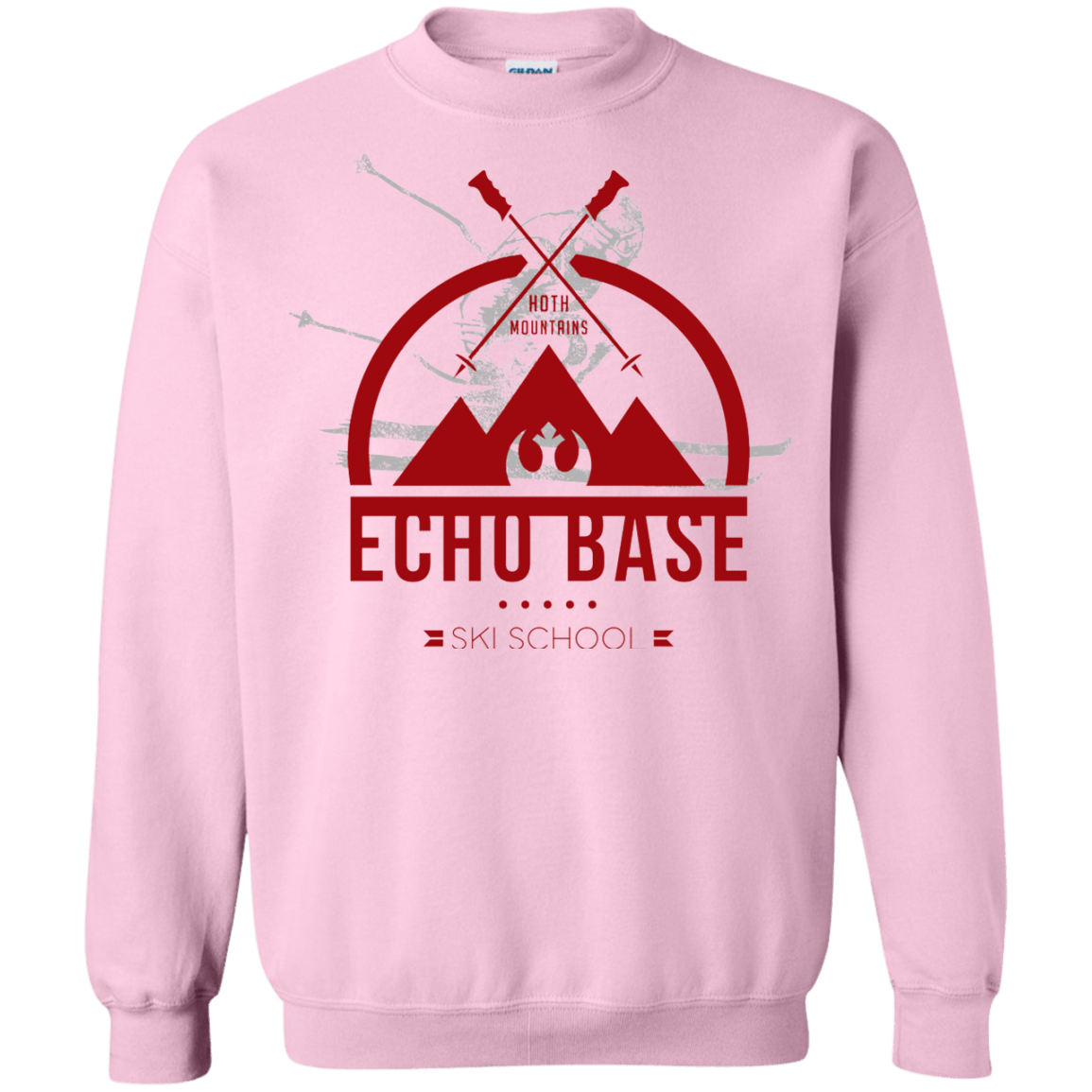 Sweatshirts Light Pink / Small Ski School Crewneck Sweatshirt