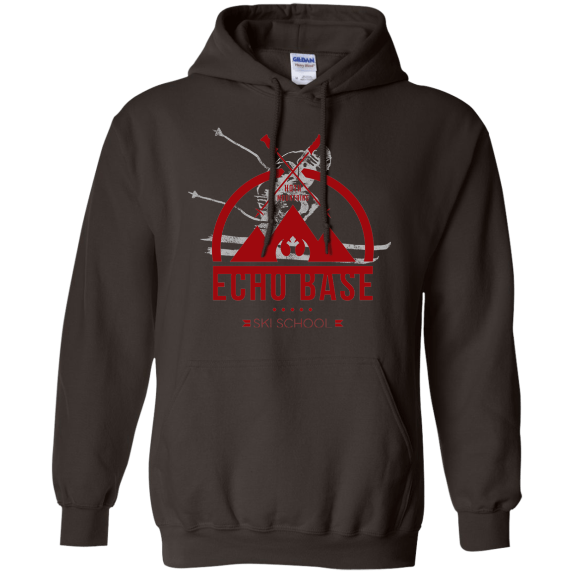 Sweatshirts Dark Chocolate / Small Ski School Pullover Hoodie